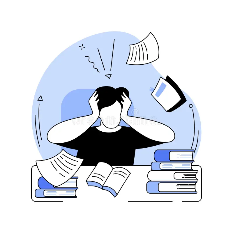 SPPU engineering student studying with notes